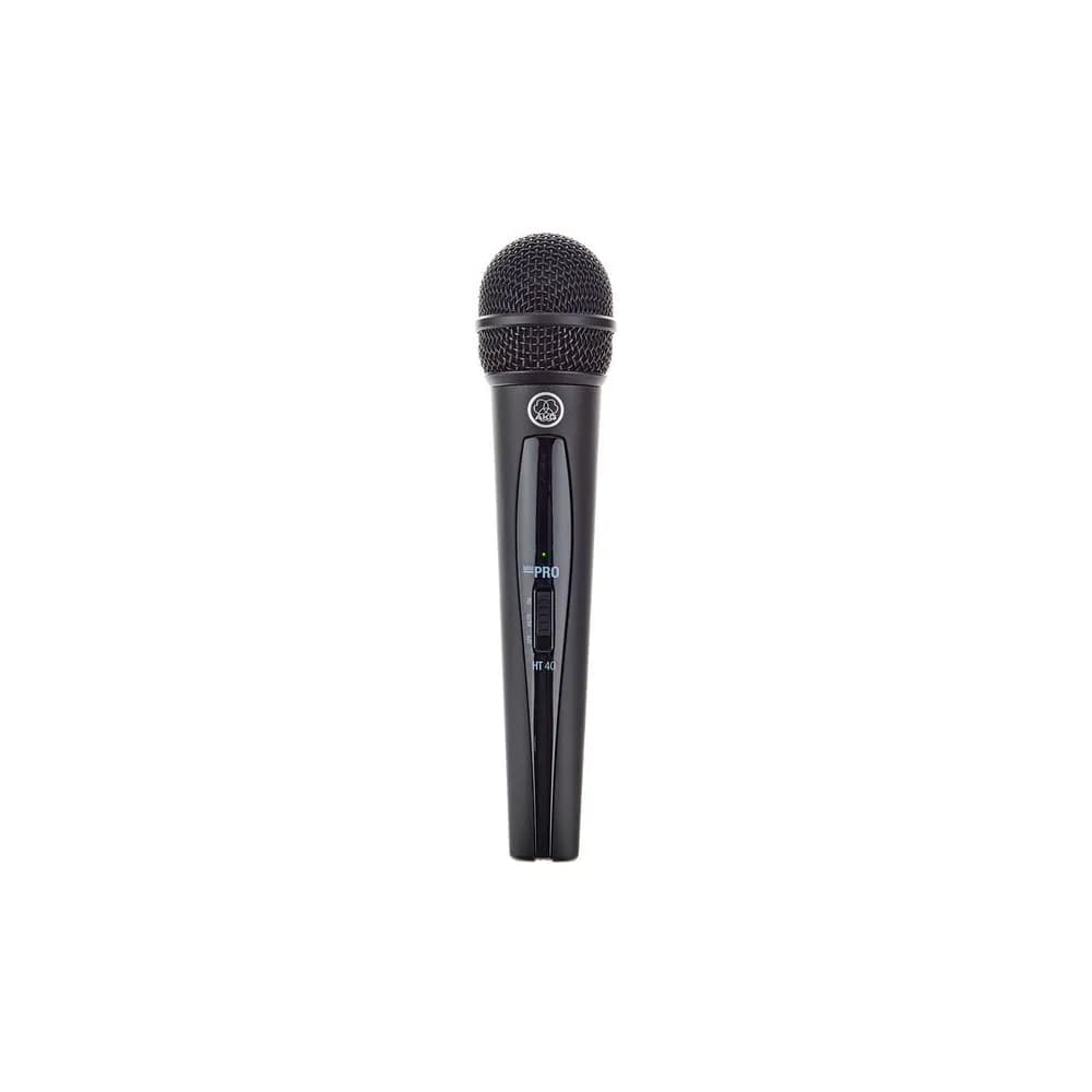 AKG WMS40 Mini – Micrófono Inalámbrico de Mano, Simple o Doble