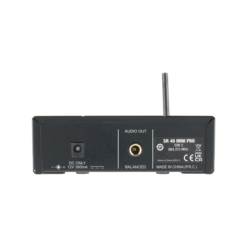 AKG WMS40 Mini – Micrófono Inalámbrico de Mano, Simple o Doble