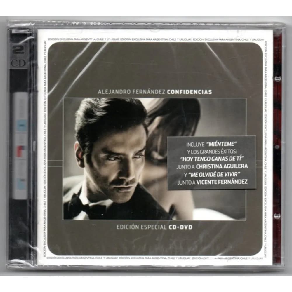 Alejandro Fernández - Confidencias + Bonus Track (CD nuevo)