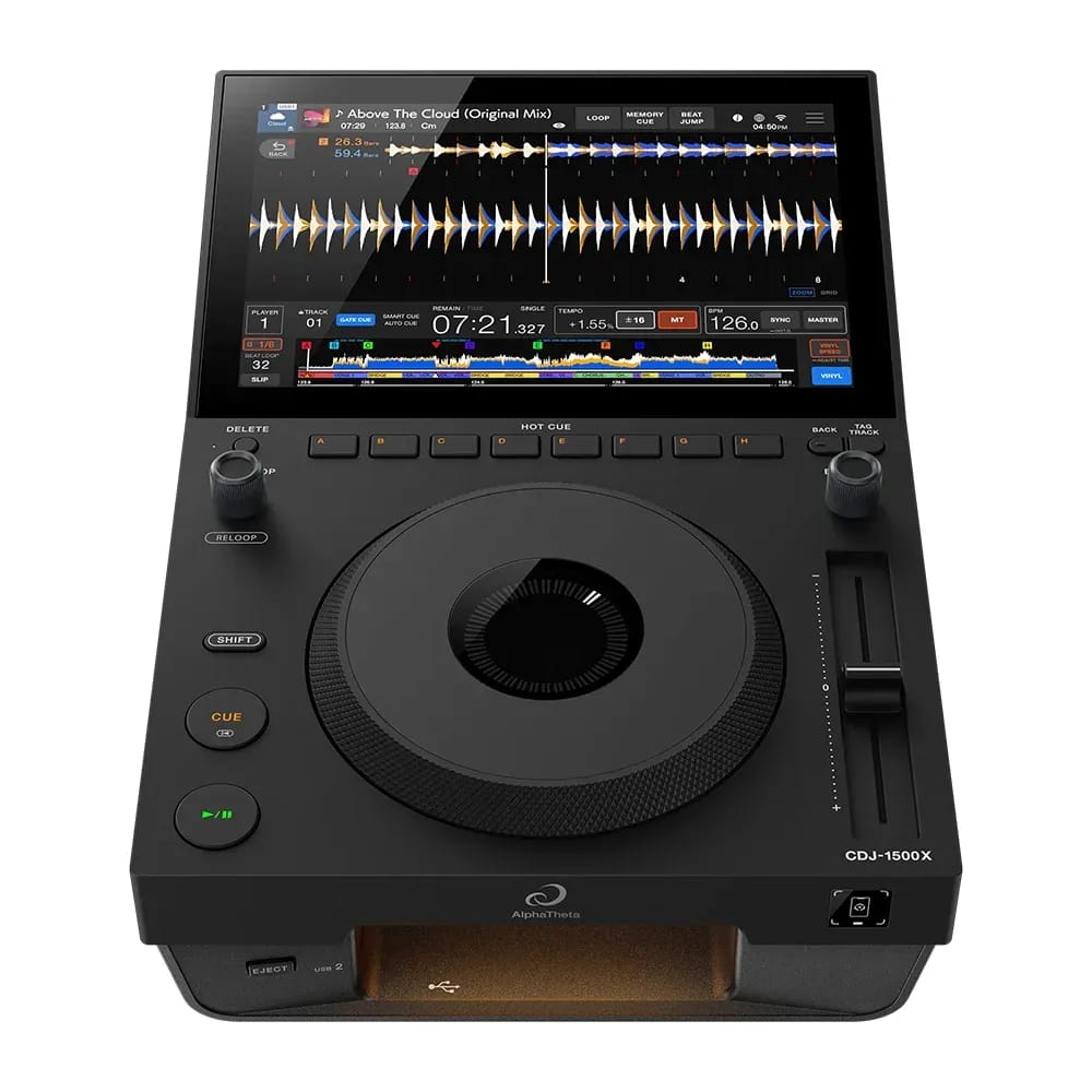 AlphaTheta CDJ-1500X – Reproductor DJ Compacto con Pantalla Táctil 10,1" - Variante - Vista alternativa en LEMM DJ Store