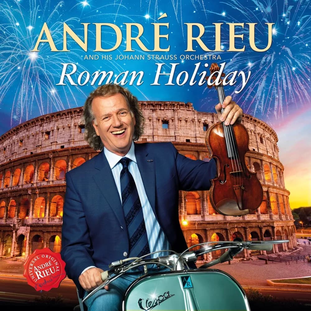 André Rieu And His Johann Strauß Orchestra - Roman Holiday (CD + DVD nuevo)
