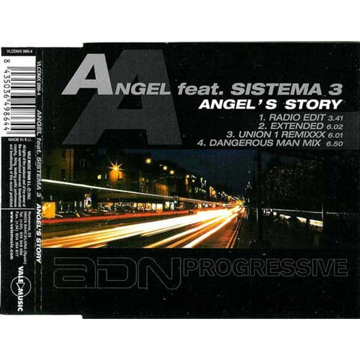 Angel Feat. Sistema 3 – Angel's Story (CD Maxi Single) usado (VG+) maleta 2