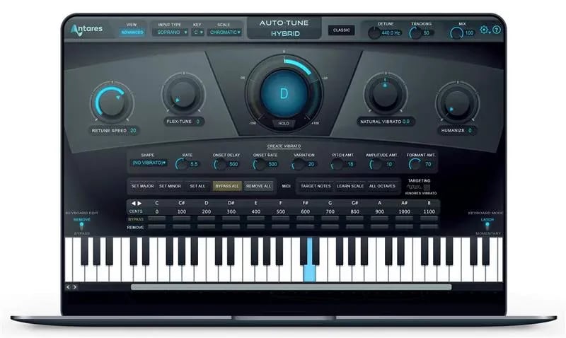 Antares AutoTune Hybrid – Corrector de Tono Vocal para Sistemas Avid DSP (Descarga Digital) - Variante en LEMM DJ Store