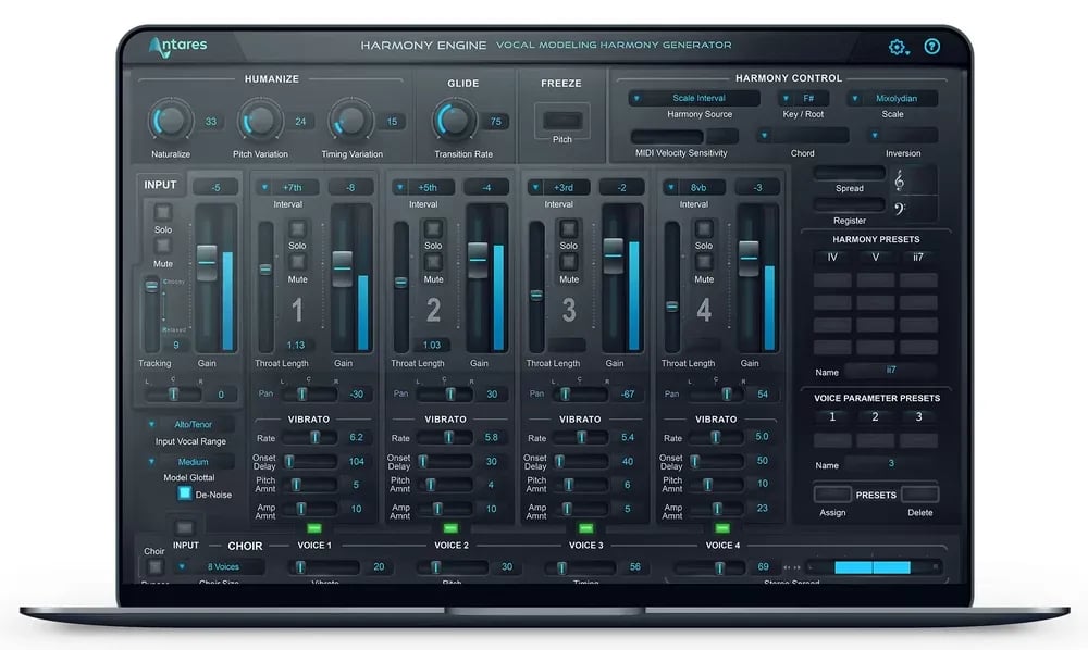 Antares Harmony Engine – Armonizador Vocal Automático (Descarga Digital) - Variante en LEMM DJ Store