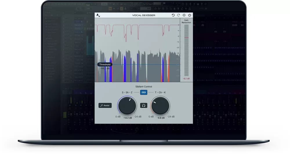 Antares Vocal De-Esser – De-Esser de Voz en Tiempo Real con IA (Descarga Digital) - Variante en LEMM DJ Store