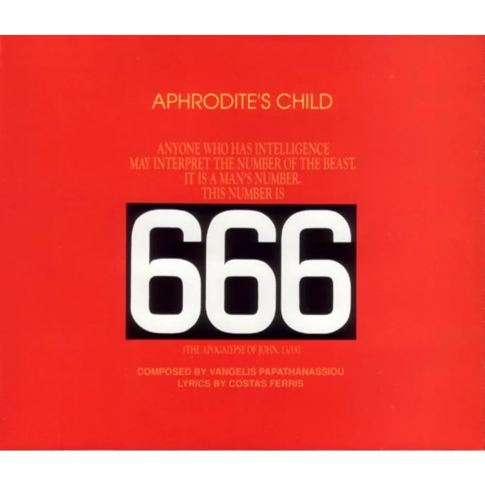 Aphrodite's Child - 666 (CD Doble (2CD) nuevo)