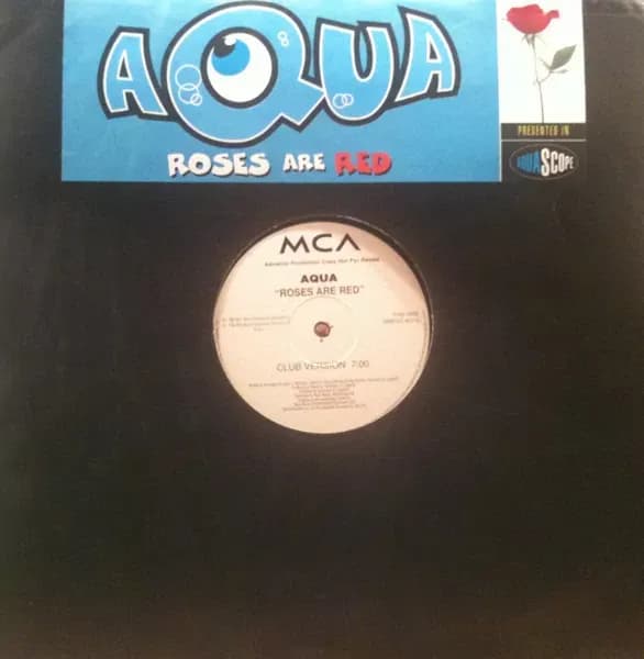 Aqua - Roses Are Red (Vinilo usado VG+)