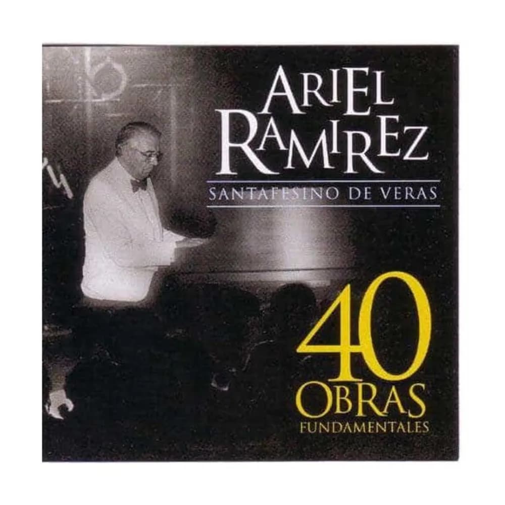 Ariel Ramirez - Santafesino De Veras. 40 Obras Fundamentales (CD nuevo)
