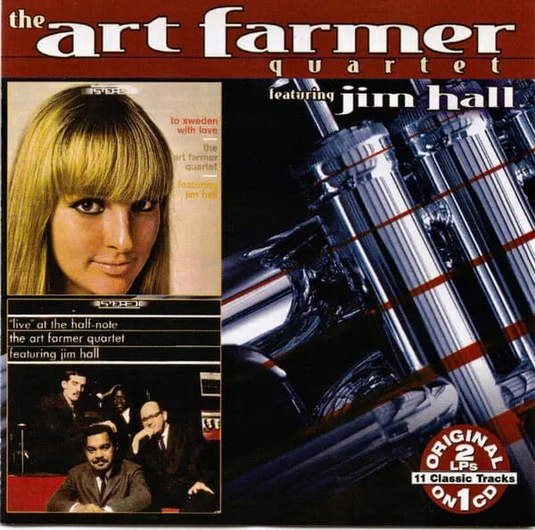Art Farmer Quartet, Jim Hall - To Sweden With Love / Live At The Half Note (CD nuevo)