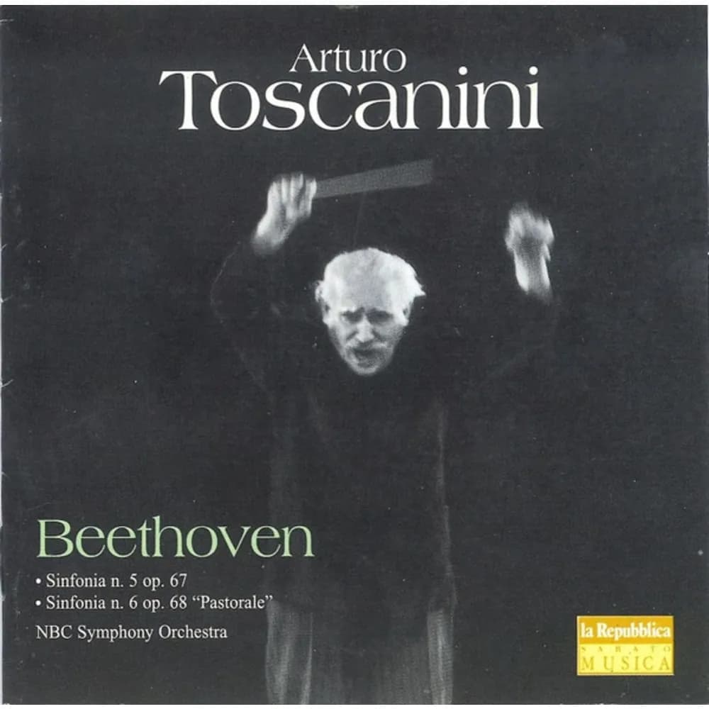 Arturo Toscanini - Beethoven Sinfoni (Sinfonia N° 5 - Missa Solemnis) (CD Doble (2CD) nuevo)