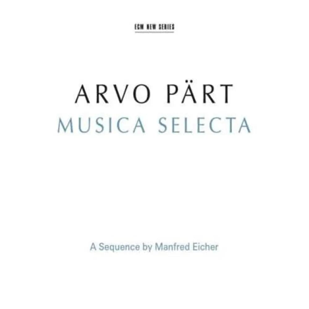 Arvo Pärt - Musica Selecta (A Sequence By Manfred Eicher) (CD Doble (2CD) nuevo)