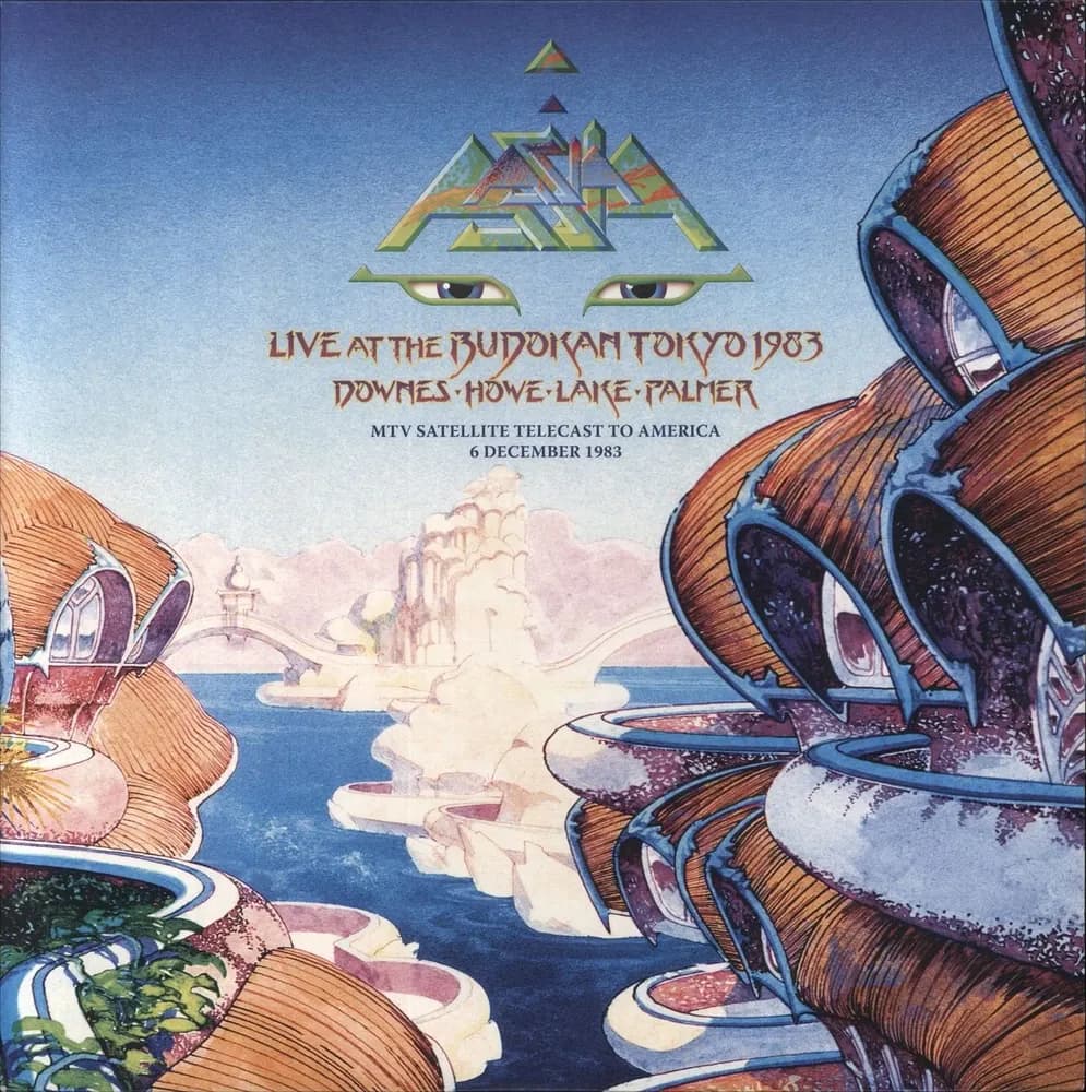 Asia - Live At The Budokan Tokyo 1983 (MTV Satellite Telecast To America 6 December 1983) (Vinilo Doble 2LP nuevo)