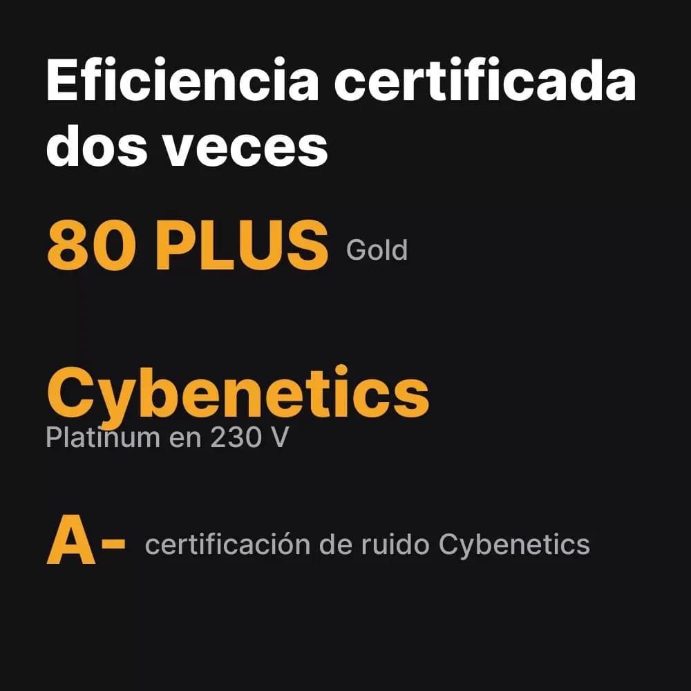 ASUS TUF Gaming Gold EVO – fuente de poder de 750 W y 850 W