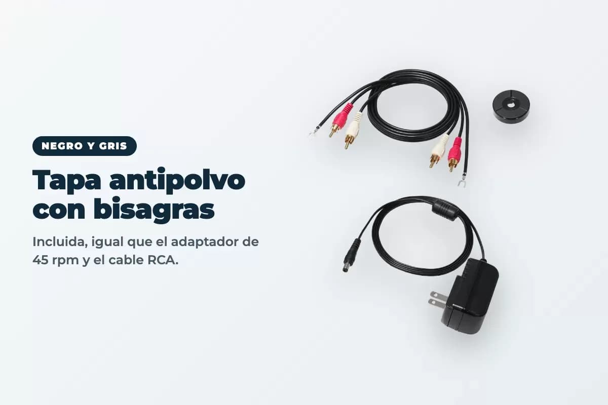 Tornamesa Audio-Technica AT-LP70X Automática con Cápsula VM95C