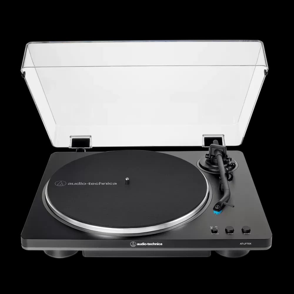 Tornamesa Audio-Technica AT-LP70X Automática con Cápsula VM95C