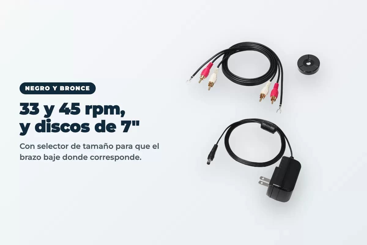 Tornamesa Audio-Technica AT-LP70XBT Bluetooth con Cápsula VM95C