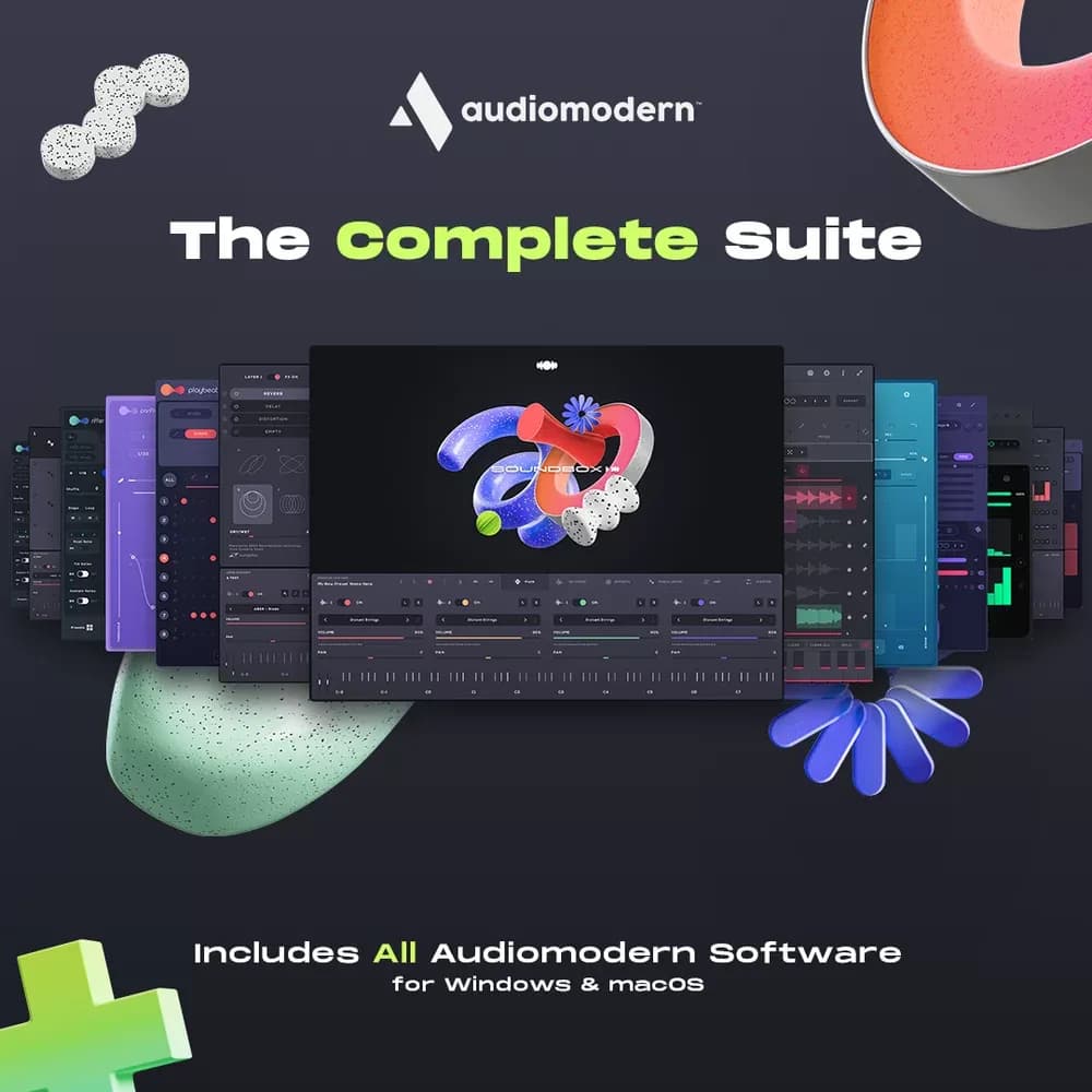 Audiomodern The Complete Suite – Bundle Completo de Plug-ins (Descarga Digital)