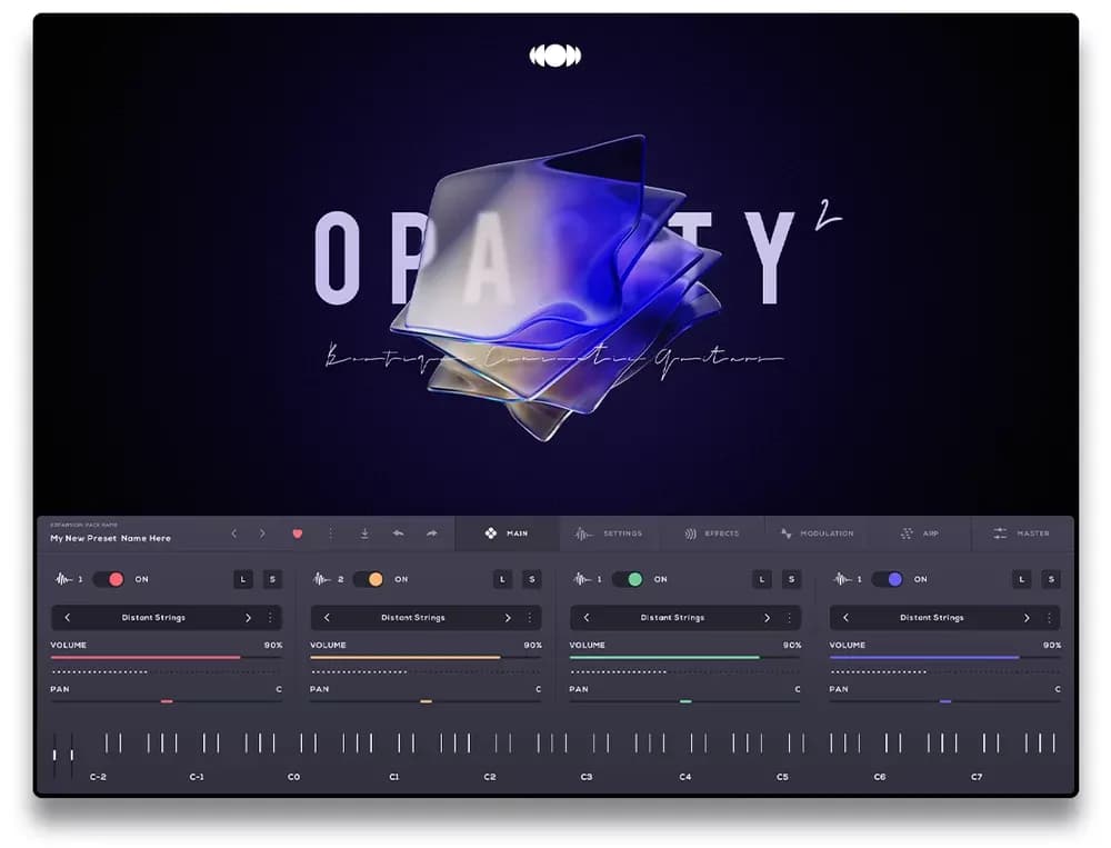 Audiomodern Opacity 2 – Instrumento Virtual de Guitarras Cinemáticas (Descarga Digital)
