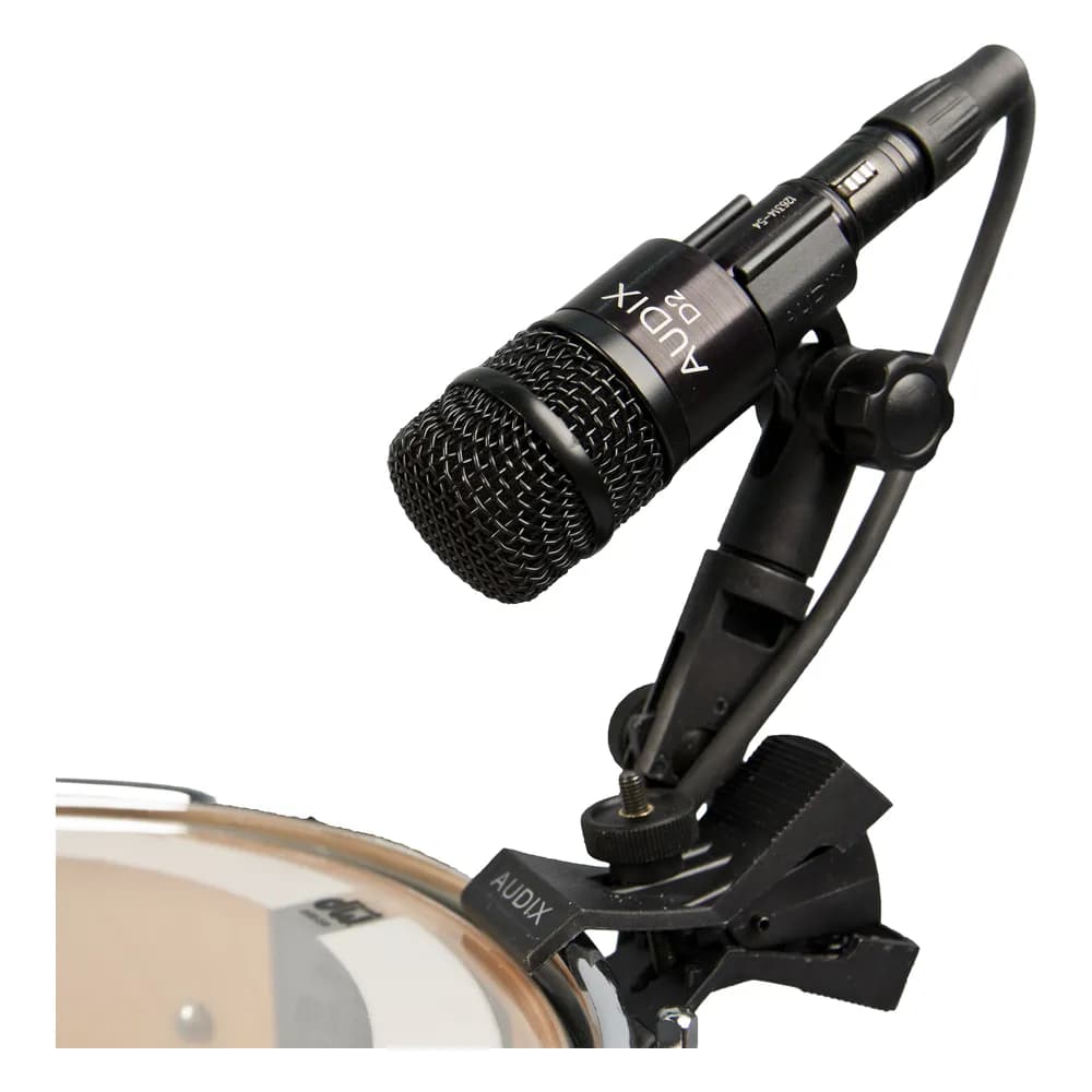 Audix D2 – Micrófono Dinámico de Instrumento para Toms, Percusión y Vientos