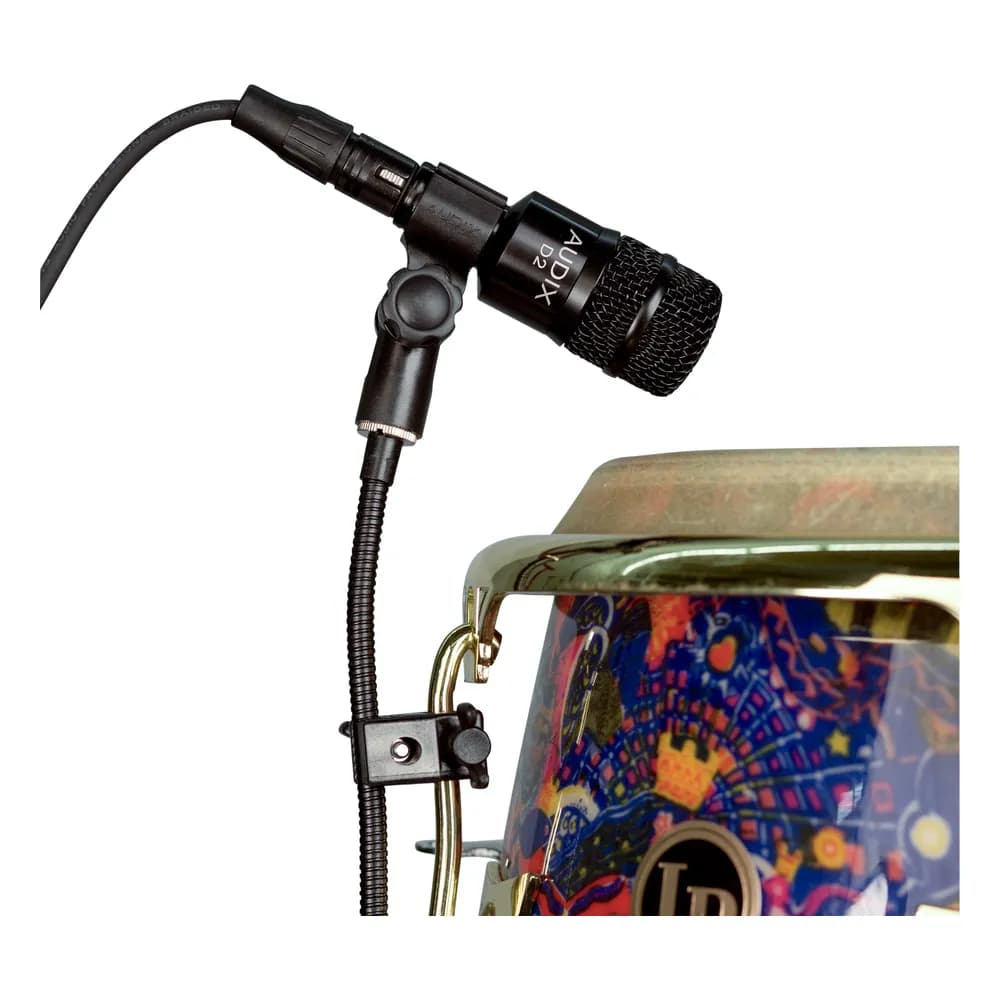 Audix D2 – Micrófono Dinámico de Instrumento para Toms, Percusión y Vientos