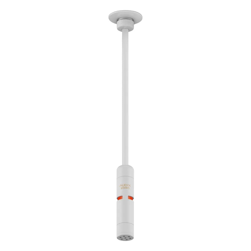 Audix M55W – Micrófono de Techo Colgante Cardioide Blanco para Conferencias - Variante - Vista alternativa en LEMM DJ Store