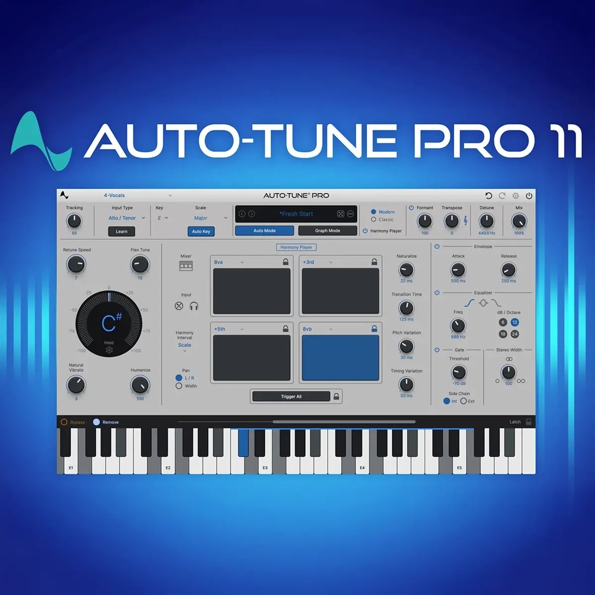 Antares Auto-Tune Pro 11 – Plug-in de Corrección de Pitch y Armonías Vocales (Descarga Digital) - Variante en LEMM DJ Store