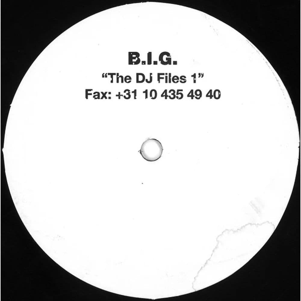 B.I.G. - The DJ Files 1 (12") (Vinilo usado VG+)