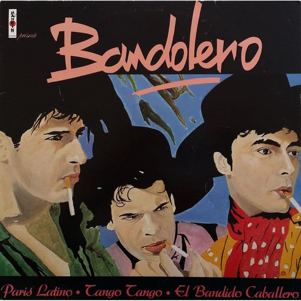 Bandolero - Paris Latino • Tango Tango • El Bandido Caballero (12", Maxi) (Vinilo usado VG+)