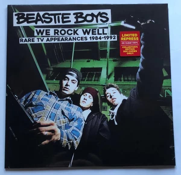 Beastie Boys - We Rock Well - Rare Tv Appearances 1984-1992 (Vinilo LP nuevo)