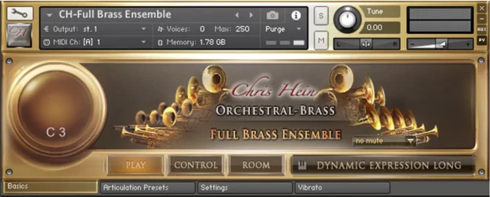 Best Service Chris Hein Orchestral Brass EXtended – colección ampliada de 12 instrumentos de metales orquestales (Descarga Digital)
