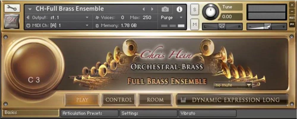Best Service Chris Hein Orchestral Brass EXtended – colección ampliada de 12 instrumentos de metales orquestales (Descarga Di