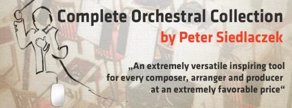 Best Service Complete Orchestral Collection – bibliotecas orquestales de Peter Siedlaczek (Descarga Digital)