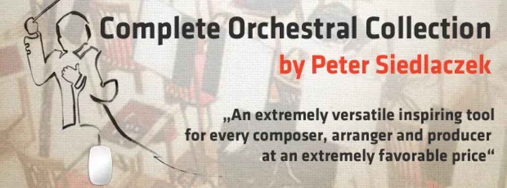Best Service Complete Orchestral Collection – bibliotecas orquestales de Peter Siedlaczek (Descarga Digital) - Variante en LE
