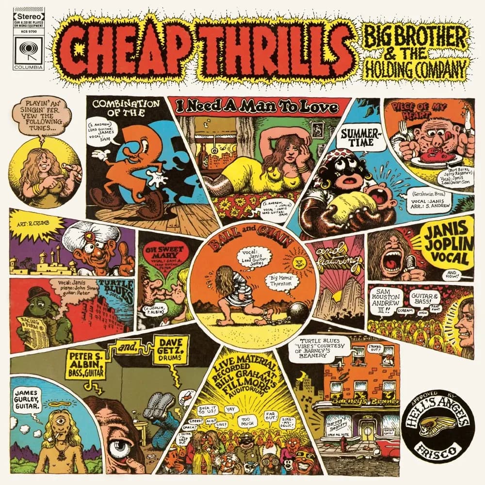 Big Brother & The Holding Company - Cheap Thrills (Vinilo LP nuevo)