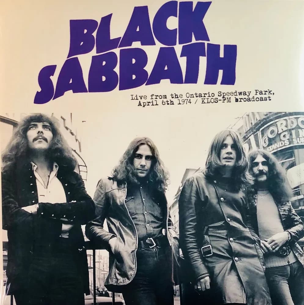 Black Sabbath - Live From The Ontario Speedway Park, April 6th 1974 / Klos-Fm Broadcast (Vinilo LP nuevo)