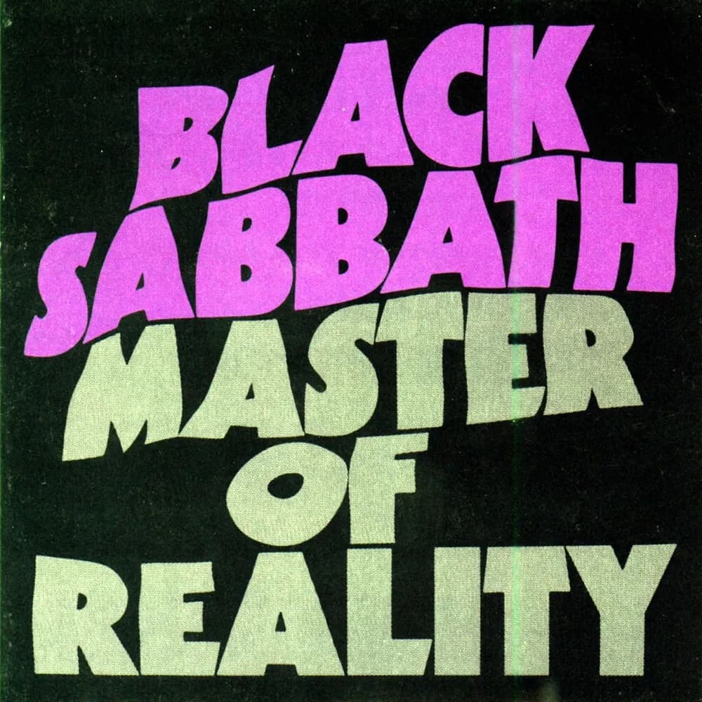 Black Sabbath - Master Of Reality (Vinilo LP Color Negro nuevo)