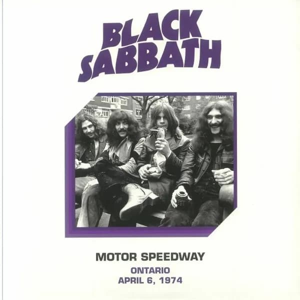 Black Sabbath - Motor Speedway: Ontario Ca April 6 1974 (Vinilo LP nuevo)