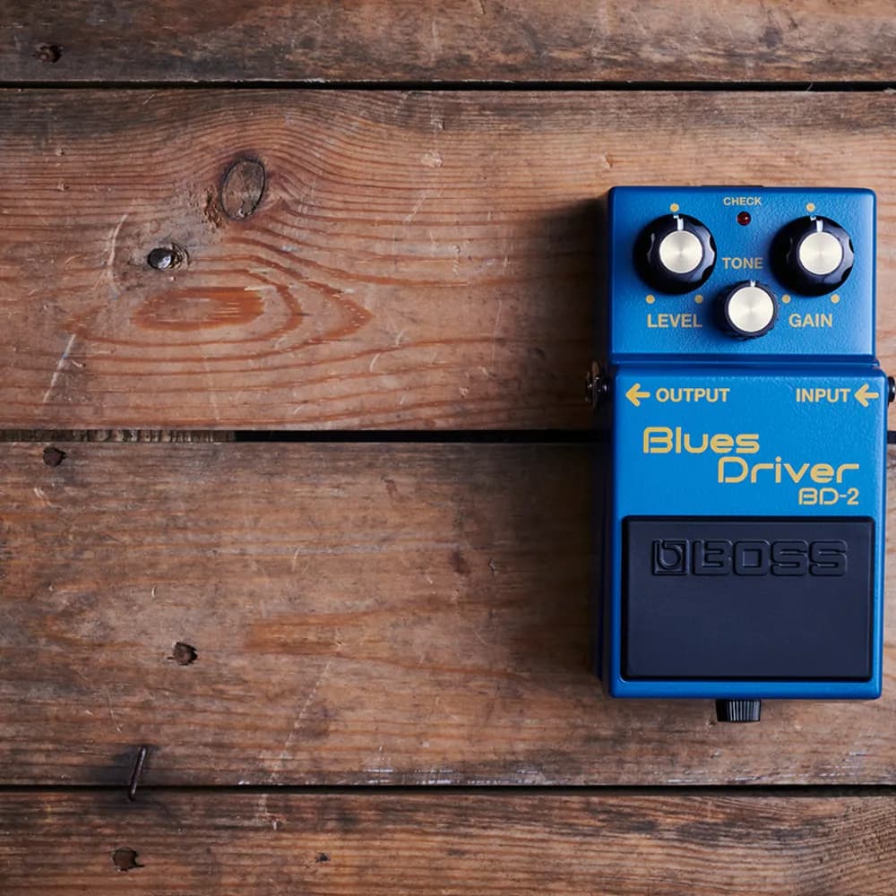 BOSS BD-2 Blues Driver – Pedal de Overdrive para Guitarra con Respuesta Tipo Amplificador