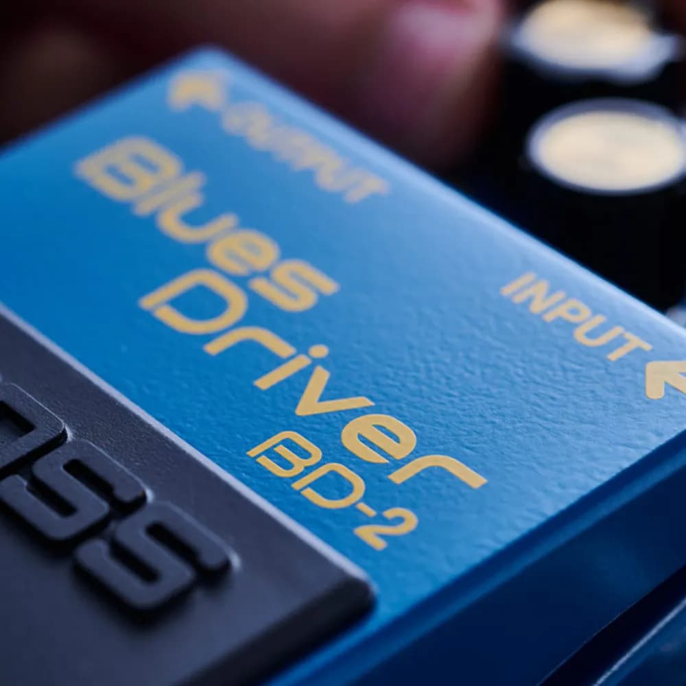BOSS BD-2 Blues Driver – Pedal de Overdrive para Guitarra con Respuesta Tipo Amplificador