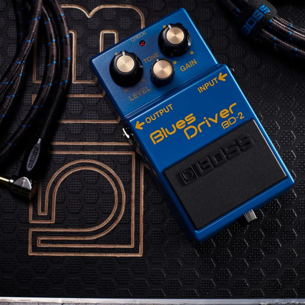 BOSS BD-2 Blues Driver – Pedal de Overdrive para Guitarra con Respuesta Tipo Amplificador