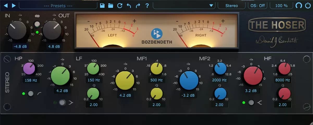 BOZ Digital Labs The Hoser 2 – Ecualizador de Canal Analógico Compacto (Descarga Digital)