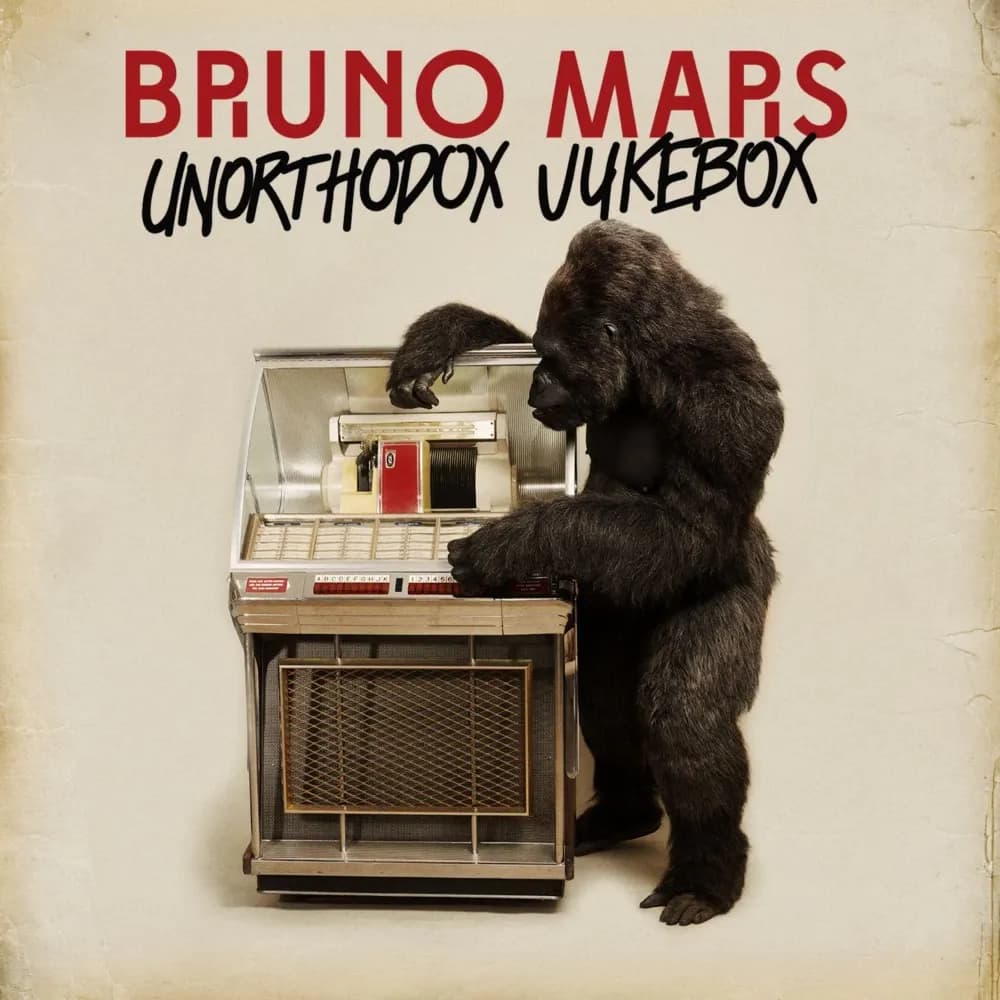 Bruno Mars - Unorthodox Jukebox (Vinilo LP Color Rojo nuevo)