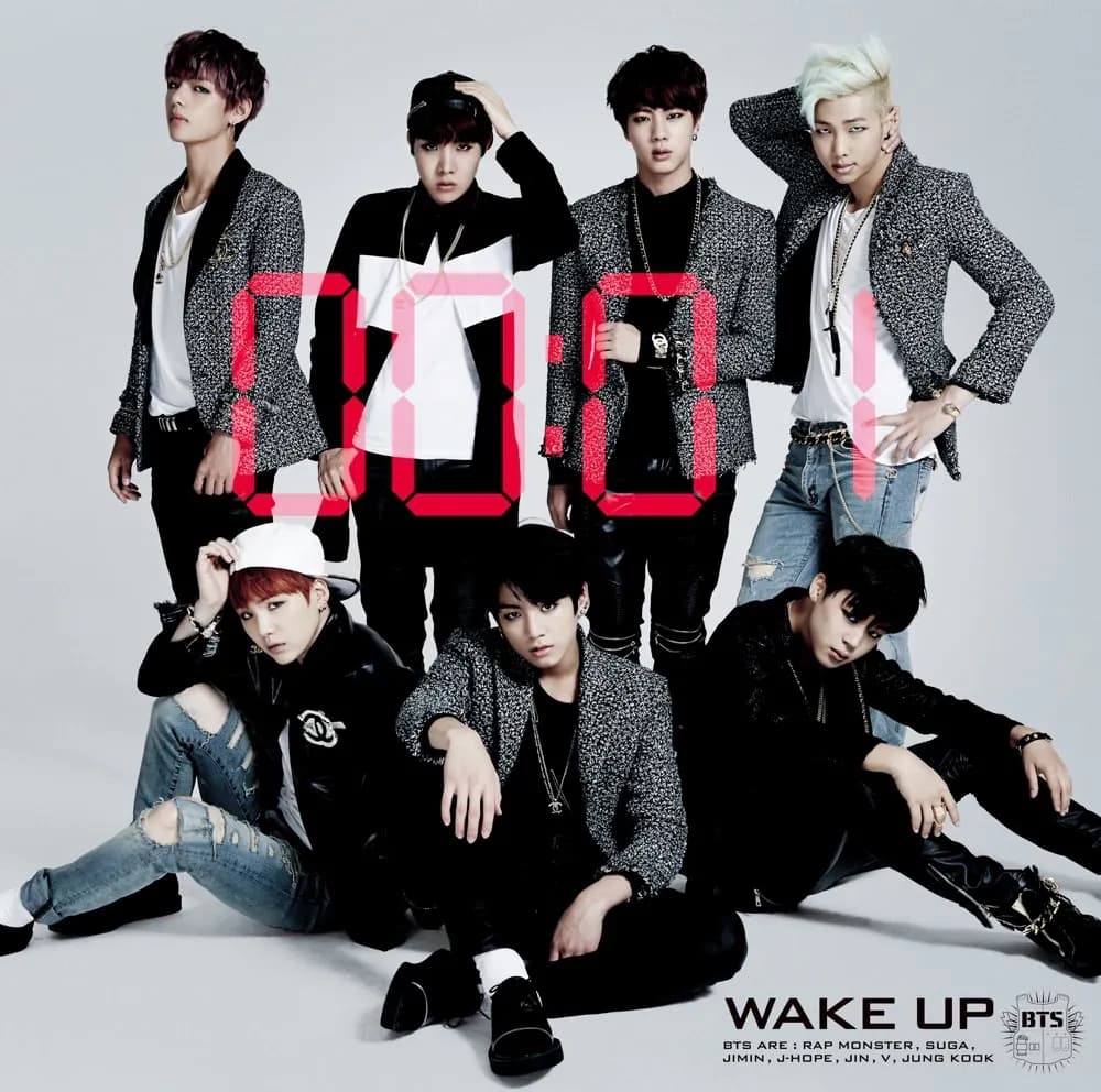 BTS - Wake Up (Vinilo Doble 2LP Color Transparente nuevo)