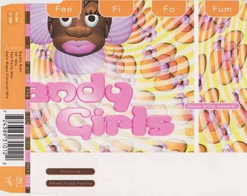 Candy Girls Featuring Sweet Pussy Pauline – Fee Fi Fo Fum (CD Maxi Single) usado (VG+) maleta 2