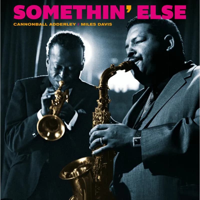 Cannonball Adderley & Miles Davis - Somethin' Else (Vinilo LP Color Azul nuevo)
