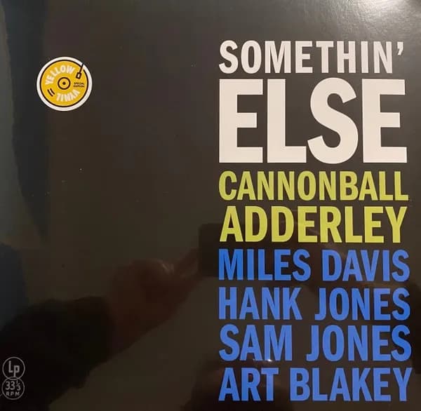 Cannonball Adderley - Somethin’ Else (Vinilo LP nuevo)