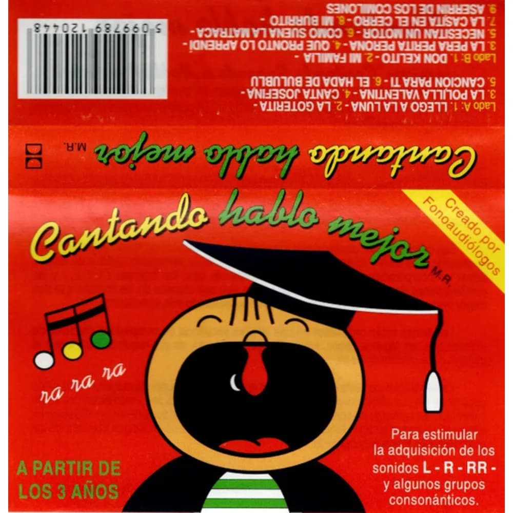 Cantando Aprendo a Hablar - Vol 4 (CD nuevo)