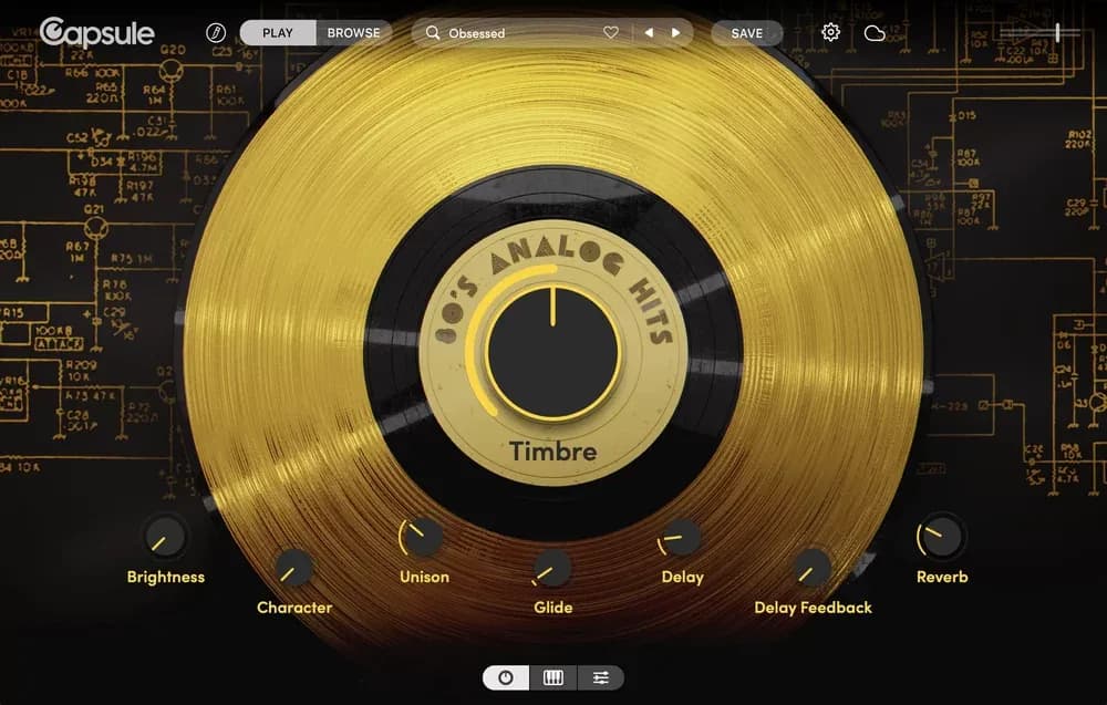 Capsule Audio 80s Analog Hits – Instrumento Virtual de Synth Pop Ochentero (Descarga Digital)