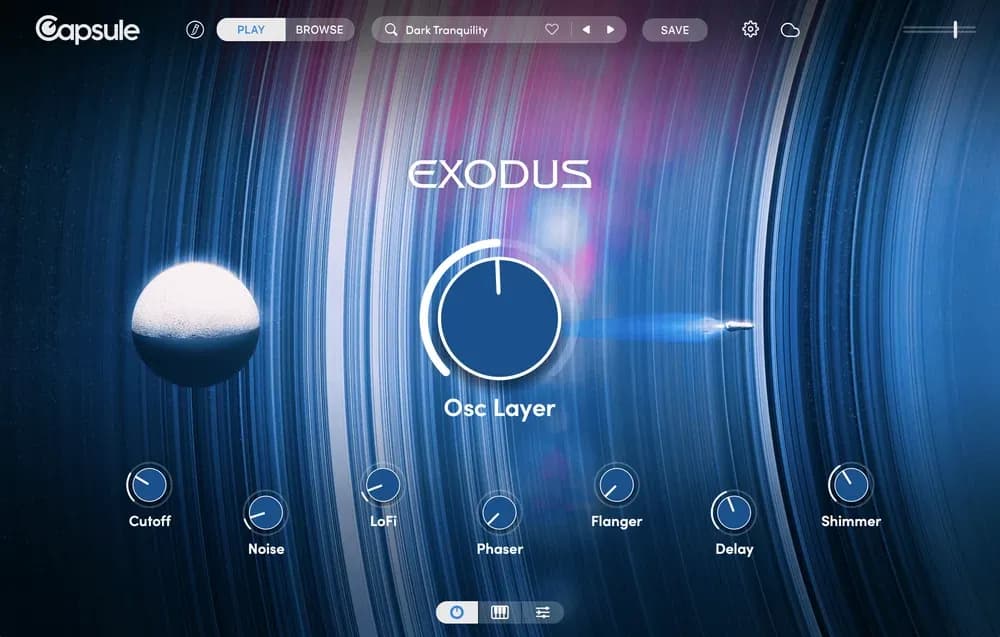 Capsule Audio Exodus – Instrumento Virtual de Atmósferas Cinemáticas (Descarga Digital)