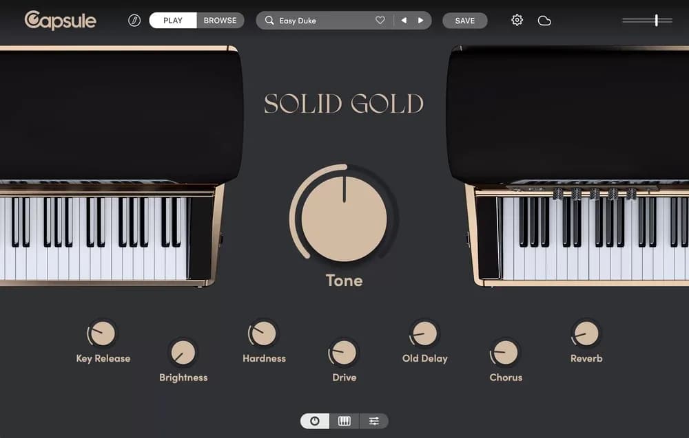 Capsule Audio Solid Gold – Piano Eléctrico Rhodes Virtual (Descarga Digital)